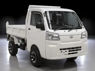 Daihatsu Hijet HD Dump PTO Manual (White) — White 4WD Mini Dump Trucks, photo 5 of 11