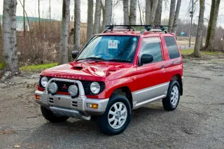 1997 Mitsubishi Pajero Mini Iron Cross 4WD, Turbo Intercooled, 5MT — Red Kei 4x4 & Jimny, photo 2 of 9