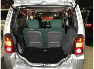 1999 Daihatsu Naked Turbo FWD, EFI, PS, PW, ABS, AC, Automatic — Silver Metalic FWD Kei Cars, photo 8 of 9
