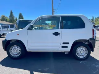 1999 Honda Z UM-4 AWD, PS,PW,PL,AC, Automatic — Taffeta White Kei Cars, photo 3 of 9