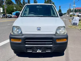 1999 Honda Z UM-4 AWD, PS,PW,PL,AC, Automatic — Taffeta White Kei Cars, photo 1 of 9
