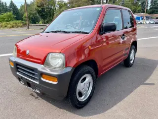 1999 Honda Z UM-4 Super Emotion AWD, PS,PW,PL,AC, Automatic — Maroon Kei Cars, photo 3 of 9
