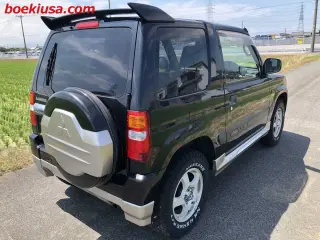 1999 Mitsubishi Mini Pajero, SUV — Black 4WD Kei Cars, photo 4 of 11