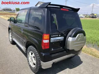 1999 Mitsubishi Mini Pajero, SUV — Black 4WD Kei Cars, photo 3 of 11