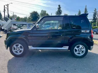 1999 Mitsubishi Pajero Mini Duke V Turbo Intercooled 4WD, Auto — Mystic Black / Silver Metallic Kei 4x4 & Jimny, photo 3 of 9
