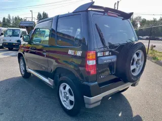 1999 Mitsubishi Pajero Mini Duke V Turbo Intercooled 4WD, Auto — Mystic Black / Silver Metallic Kei 4x4 & Jimny, photo 4 of 9