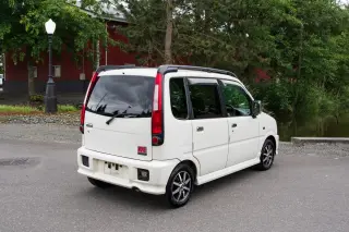 2000 Daihatsu Move EFI DOHC 2WD, PS, PW, PL, AC, Airbags, Automatic — Passo White Kei Cars, photo 7 of 9
