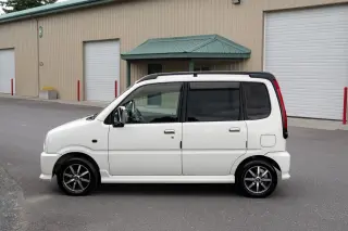 2000 Daihatsu Move EFI DOHC 2WD, PS, PW, PL, AC, Airbags, Automatic — Passo White Kei Cars, photo 4 of 9