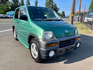 2000 Honda Z UM-4 Turbo AWD, Mid-Engine, AC, PS, PW, PL, Airbags — Green Kei Cars, photo 2 of 9