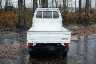 1991 Subaru Sambar 4WD, 2Hi-4Hi, EL Gear, 5MT — Polar White Kei Trucks, photo 5 of 9