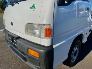 White 1992 Subaru Sambar 4WD, 2Hi-4Hi, EL Gear, 5MT, Like New kei truck for sale, stock KTD-0217 (photo 9)