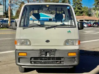 White 1992 Subaru Sambar 4WD, 2Hi-4Hi, EL Gear, 5MT, Like New kei truck for sale, stock KTD-0217 (photo 1)