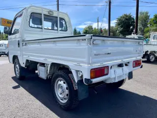 1993 Honda Acty Attack 4WD Mid-Engine, UL-UR 4MT, Diff Lock — White Kei Trucks, photo 4 of 9
