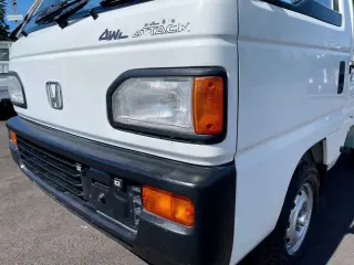 1993 Honda Acty Attack 4WD Mid-Engine, UL-UR 4MT, Diff Lock — White Kei Trucks, photo 9 of 9