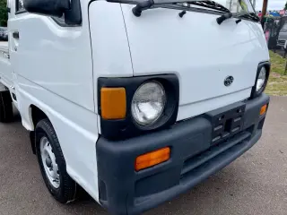 1993 Subaru Sambar Special 4WD, 2Hi-4Hi, EL Gear, 5MT — White Kei Trucks, photo 9 of 9