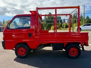 1994 Honda Acty Firefighter RealTime 4WD, Mid-Engine, 5MT — Red Kei Trucks, photo 4 of 9