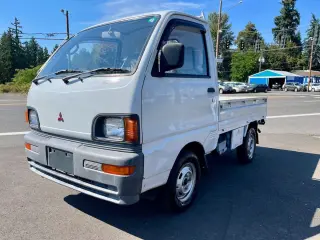1994 Mitsubishi Minicab TD 4WD, 2Hi-4Hi-4Lo, 5MT, Great Value — White Kei Trucks, photo 3 of 9