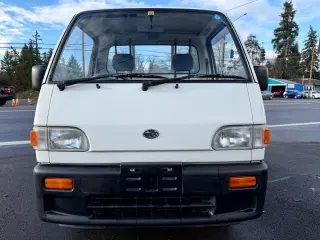 1994 Subaru Sambar Special 4WD, 2Hi-4Hi, EL Gear, 5MT — Polar White Kei Trucks, photo 2 of 9