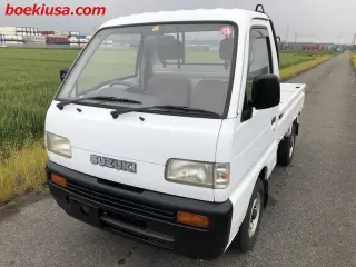 1994 Suzuki Carry Truck — White 4WD Kei Trucks, photo 2 of 11