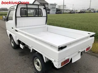 1994 Suzuki Carry Truck — White 4WD Kei Trucks, photo 3 of 11