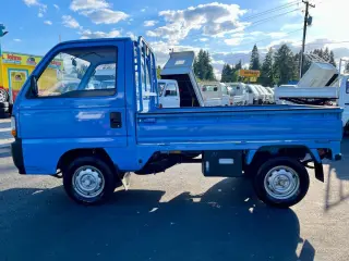Blue 1995 Honda Acty Super Delux RealTime 4WD, Mid-Engine, 5MT, Rare!, Manual, imported kei truck, stock KTD-0244 (photo 4)