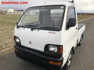 1995 Mitsubishi Minicab Mini Truck, Kei Truck in USA — White 4WD Kei Trucks, photo 2 of 11