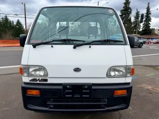 Polar White 1995 Subaru Sambar 4WD, 2Hi-4Hi, Extra Low Gear, 5MT, Like New!, 5,188 miles, stock KTD-0251 (photo 2)