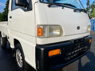 1995 Subaru Sambar Special 4WD, 2Hi-4Hi, EL Gear, 5MT — White Kei Trucks, photo 9 of 9