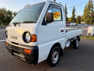 Superior White 1995 Suzuki Carry 4WD, 2Hi-4Hi-4Lo, 4MT, Like New!, 5,934 miles, stock KTD-0253 (photo 2)