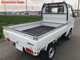 1995 Suzuki Carry Mini Truck, Kei Truck - Boeki USA — White 4WD Kei Trucks, photo 4 of 11