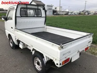 1995 Suzuki Carry Mini Truck, Kei Truck - Boeki USA — White 4WD Kei Trucks, photo 3 of 11