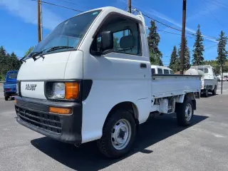 1996 Daihatsu Hi-Jet 4WD, 2Hi-4Hi, 5MT, Great Value — White Kei Trucks, photo 2 of 9
