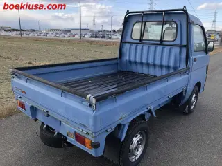 1996 Daihatsu Hijet Truck — Blue 4WD Kei Trucks, photo 4 of 11
