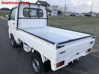 1996 Daihatsu Hijet Mini Truck, Kei Truck - Boeki USA — White 4WD Kei Trucks, photo 3 of 11