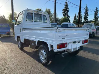 1996 Honda Acty Attack 4WD Mid-Engine, UL-UR 4MT, Diff Lock — White Kei Trucks, photo 4 of 9