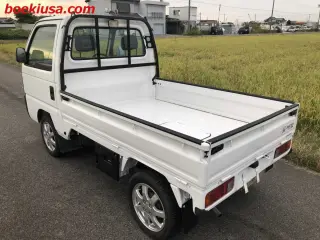 1996 Honda Acty Truck — White 4WD Kei Trucks, photo 3 of 11