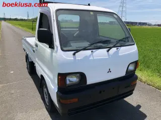 1996 Mitsubishi Minicab Mini Truck, Kei Truck in USA — White 4WD Kei Trucks, photo 1 of 11