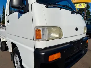 1996 Subaru Sambar 4WD, 2Hi-4Hi, Extra Low Gear, 5MT — Polar White Kei Trucks, photo 9 of 9
