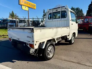 1996 Subaru Sambar Supercharged 4WD, 2Hi-4Hi, AC, 5MT, Diff Lock — Polar White Kei Trucks, photo 7 of 9