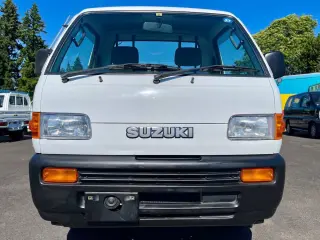 1996 Suzuki Carry 4WD, Axle Lock, 2Hi-4Hi, Extra Low Gear, 5MT, Rare! — White Kei Trucks, photo 1 of 9