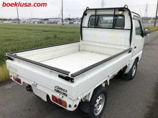 1996 Suzuki Carry Truck — White 4WD Kei Trucks, photo 4 of 11