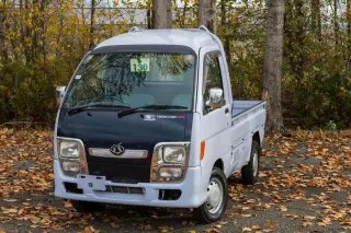 1997 Daihatsu Hi-Jet IS Twincam 12V 4WD, 2Hi-4Hi,4Lo, AC, 5MT — Purple Kei Trucks, photo 2 of 9