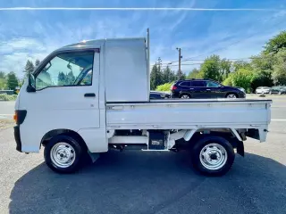 1997 Daihatsu Hi-Jet Super Jumbo 4WD, 2Hi-4Hi-4Lo, AC, 5MT, Rare — White Kei Trucks, photo 3 of 9