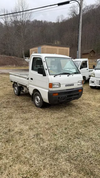 1997 Suzuki Carry DD51T, 4WD Mini Truck, 14,851 miles, 660cc Gas (Suzuki F6A), stock KTD-0283 (photo 2)