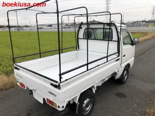 1997 Suzuki Carry Mini Truck, Kei Truck - Boeki USA — White 4WD Kei Trucks, photo 4 of 11