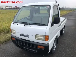 1997 Suzuki Carry Truck — White 4WD Kei Trucks, photo 2 of 11