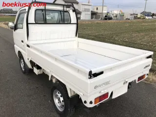 1997 Suzuki Carry Mini Truck, Kei Truck - Boeki USA — White 4WD Kei Trucks, photo 3 of 11