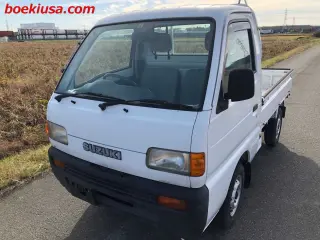 1997 Suzuki Carry Truck — White 4WD Kei Trucks, photo 2 of 11