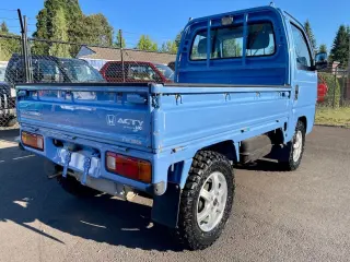 1998 Honda Acty Super Delux RealTime 4WD, Mid-Engine, 5MT — Blue Kei Trucks, photo 7 of 9
