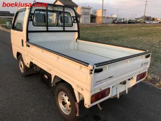 1998 Honda Acty Mini Truck, Kei Truck with AC - Boeki USA — White 4WD Kei Trucks, photo 3 of 11